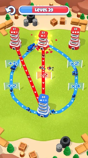 Capturas de tela do Tower War - Tactical Conquest