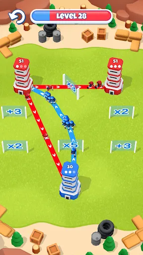 Capturas de tela do Tower War - Tactical Conquest