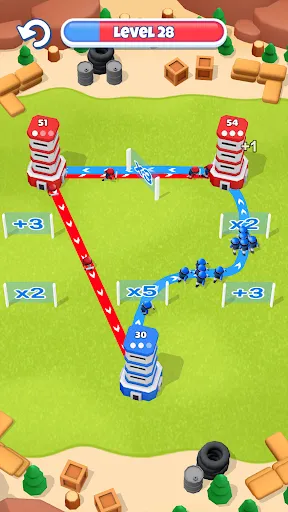 Capturas de tela do Tower War - Tactical Conquest