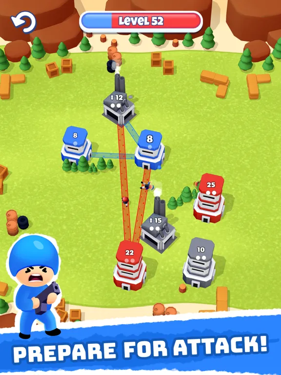 Tower War - Tactical Conquest iPad  Ekran Görüntüleri
