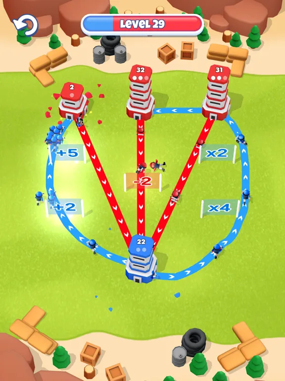 Tower War - Tactical Conquest iPad  Ekran Görüntüleri