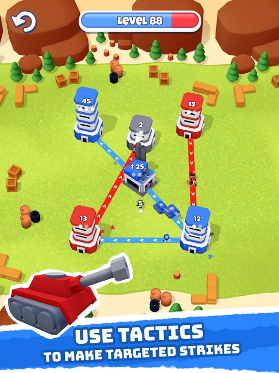 Tower War - Tactical Conquest iPad  Ekran Görüntüleri