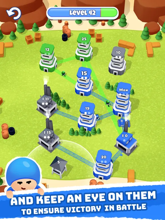 Tower War - Tactical Conquest iPad  Ekran Görüntüleri