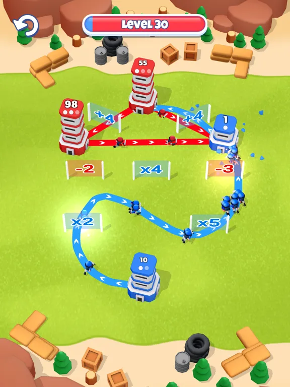 Tower War - Tactical Conquest iPad  Ekran Görüntüleri