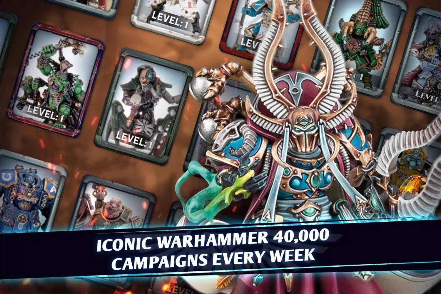 Zrzuty ekranu Warhammer Combat Cards - 40K