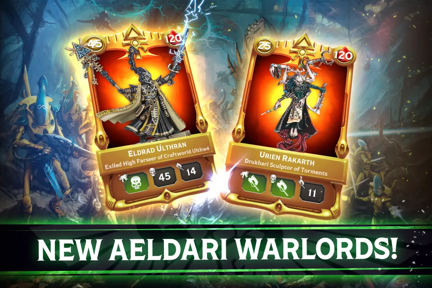 Zrzuty ekranu Warhammer Combat Cards - 40K