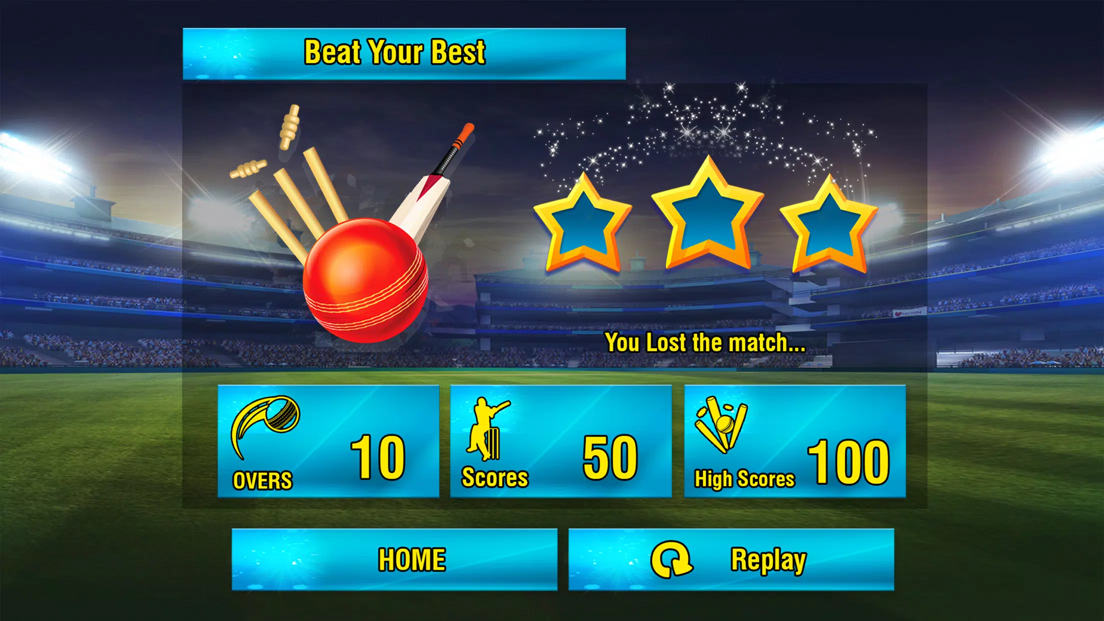 World Cricket Cup Tournament Screenshots