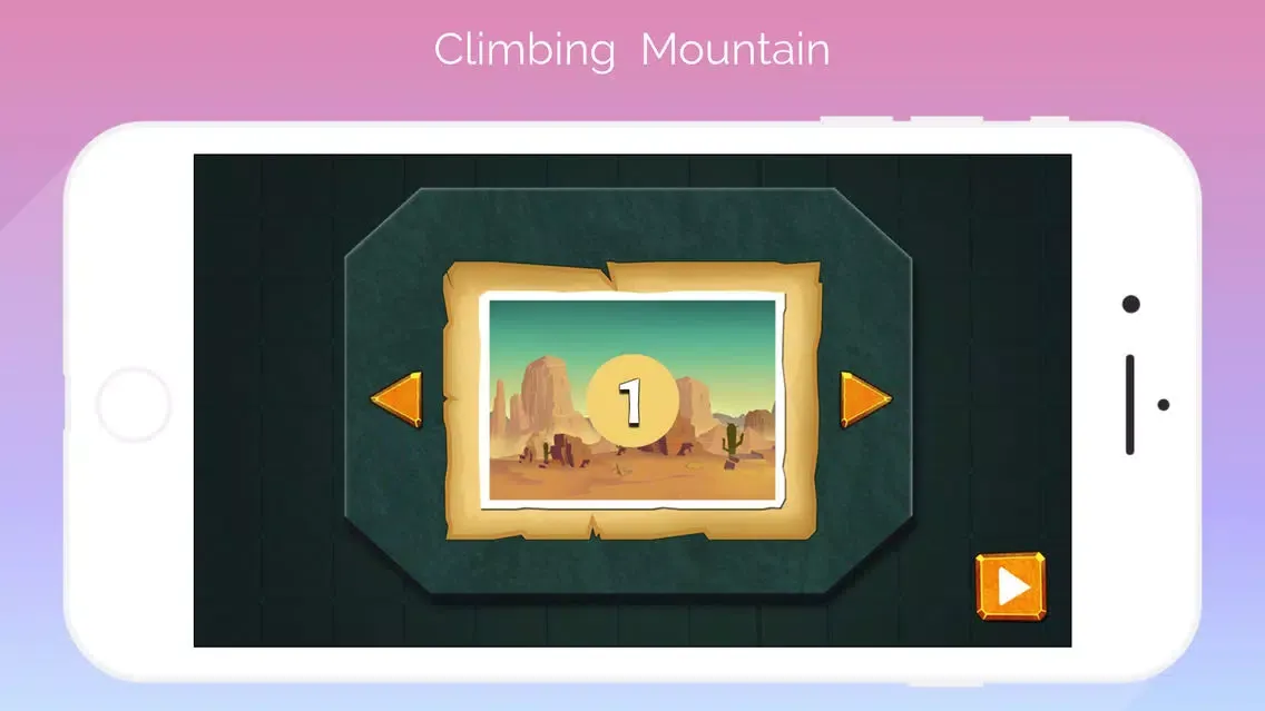 Screenshot di Getting over it Trump, Game Y8