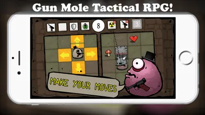 Capturas de pantalla de Gun Mole Tactical RPG - Multiplayer Turn Based Shooting Games with Killing Strategy