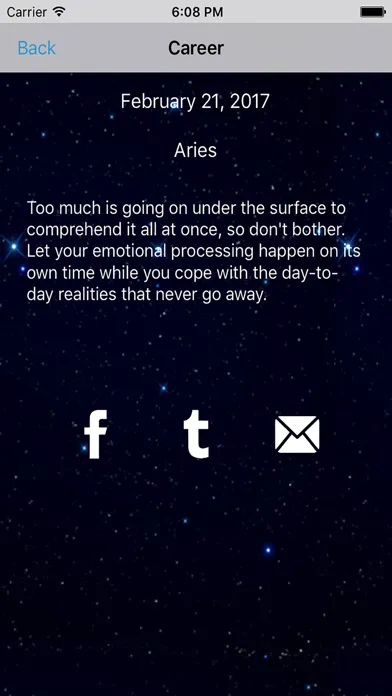 Aries Horoscope - Daily Zodiac, Astrology, Love Screenshots