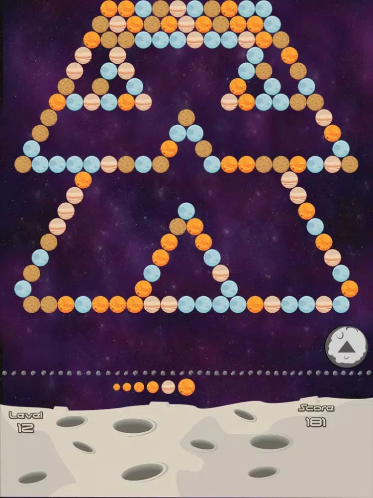 Capturas de tela do Bubble Shooter Galaxy - Space Shooting Adventure iPad 
