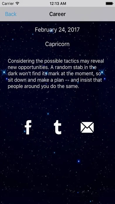 Скриншоты Capricorn Horoscope: Daily Zodiac, Astrology, Love