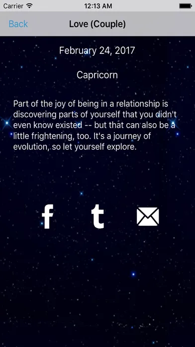 Скриншоты Capricorn Horoscope: Daily Zodiac, Astrology, Love