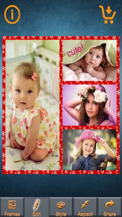Simple Photo Grid Collage Maker - Best Image Editor for Selfie Picture Frame Joiner 스크린샷