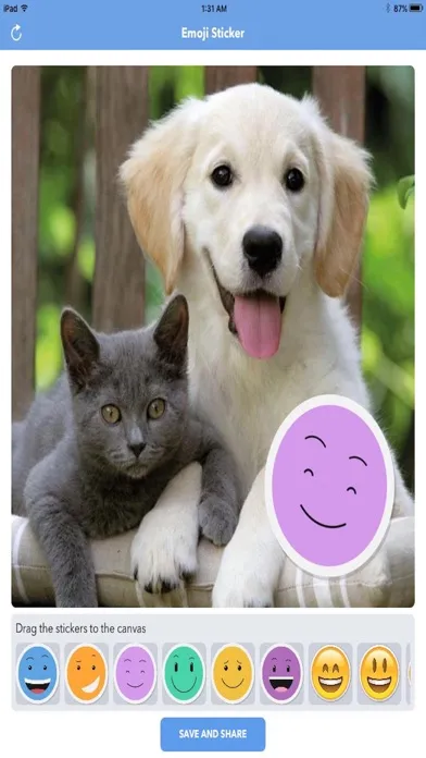 تصاویر Simple Emoji Sticker - Best Photo Emoticon Maker with Picture Editor for Cute Camera Selfie