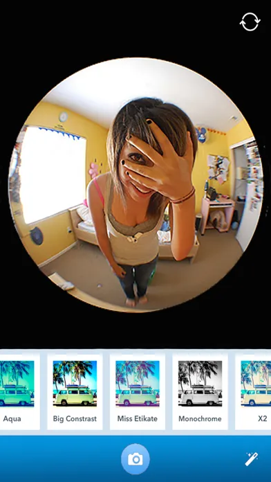 Fisheye Camera - Pro Fish Eye Lens with Live Lense Filter Effect Editor Screenshots