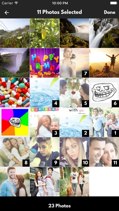 GIF Maker - Photo Video Editor Screenshots