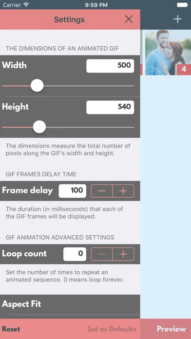 GIF Maker - Photo Video Editor Screenshots