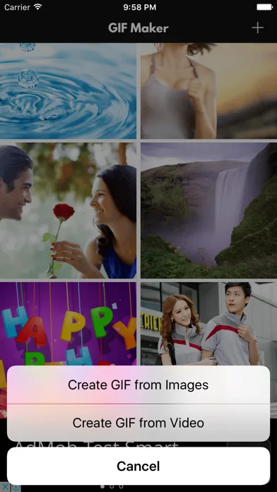GIF Maker - Photo Video Editor Screenshots