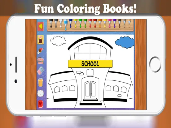 Screenshot di 4 In 1 Kids Games Fun Learning - Coloring Book, Jigsaw Puzzles, Memory Matching, and Connect Dots iPad 