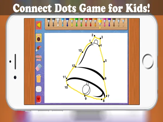 Screenshot di 4 In 1 Kids Games Fun Learning - Coloring Book, Jigsaw Puzzles, Memory Matching, and Connect Dots iPad 