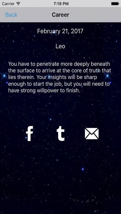 Leo Horoscope - Daily Love, Zodiac Sign, Astrology Screenshots