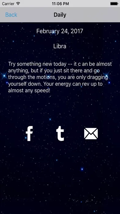 Libra Horoscope - Daily Zodiac, Astrology, Love سکرین شاٹس