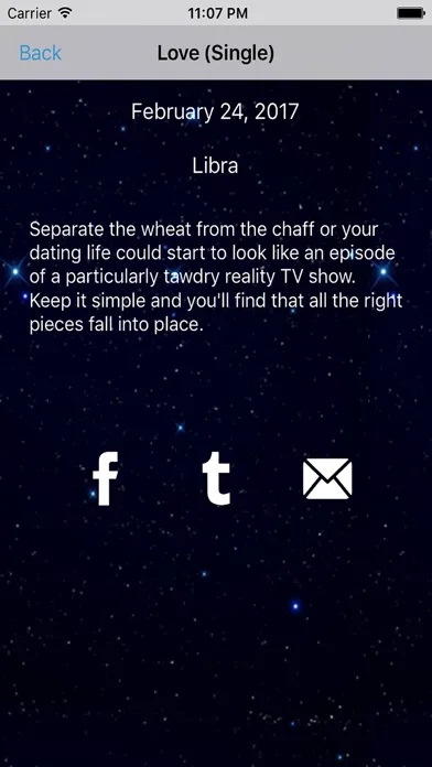 Libra Horoscope - Daily Zodiac, Astrology, Love سکرین شاٹس