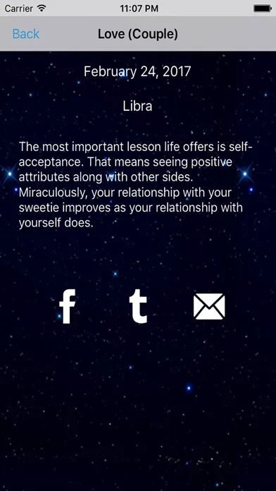Libra Horoscope - Daily Zodiac, Astrology, Love سکرین شاٹس