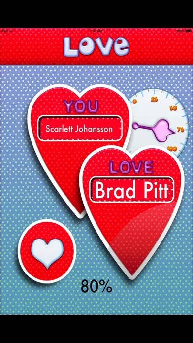 تصاویر Simple Love Meter - Love Match Test Percentage Calculator