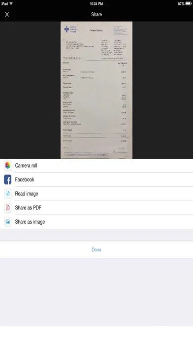 Simple Scanner - Doc Scan App for Scanning Document as PDF, Picture, Photo, Word, Text, and Data Ekran Görüntüleri