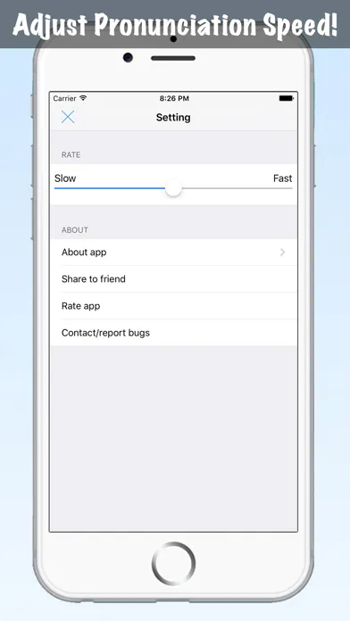 Tangkapan layar Text to Speech Voice Flashcard - TTS Voices App Engine with Vocabulary Flash Card Maker