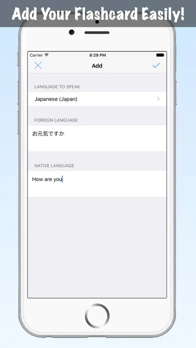Tangkapan layar Text to Speech Voice Flashcard - TTS Voices App Engine with Vocabulary Flash Card Maker