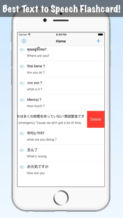 Tangkapan layar Text to Speech Voice Flashcard - TTS Voices App Engine with Vocabulary Flash Card Maker