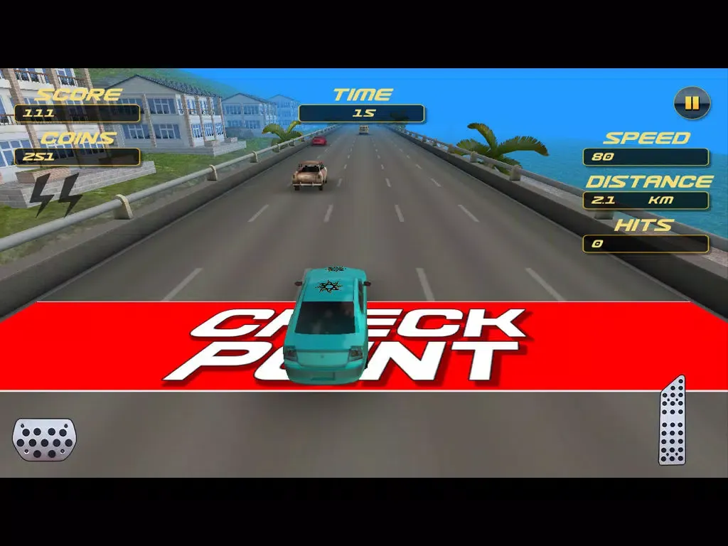 Скриншоты Panic Highway Racer 3D iPad 