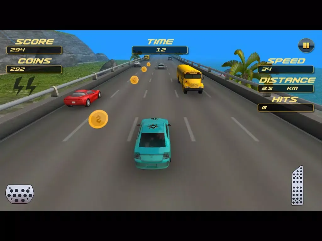 Скриншоты Panic Highway Racer 3D iPad 