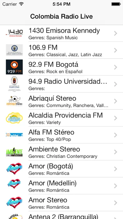 صور Colombia Radio Live Player (Bogotá / español)