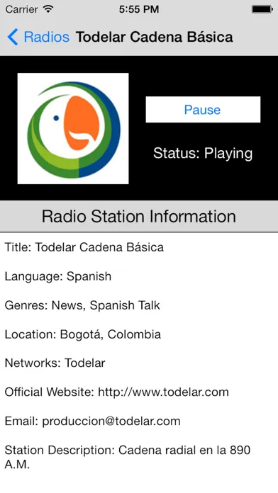 صور Colombia Radio Live Player (Bogotá / español)