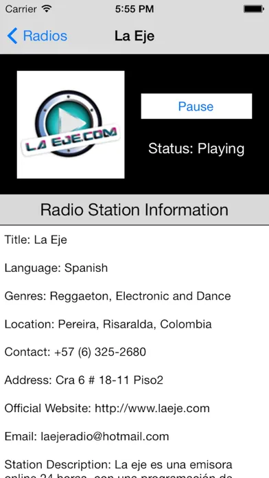 صور Colombia Radio Live Player (Bogotá / español)