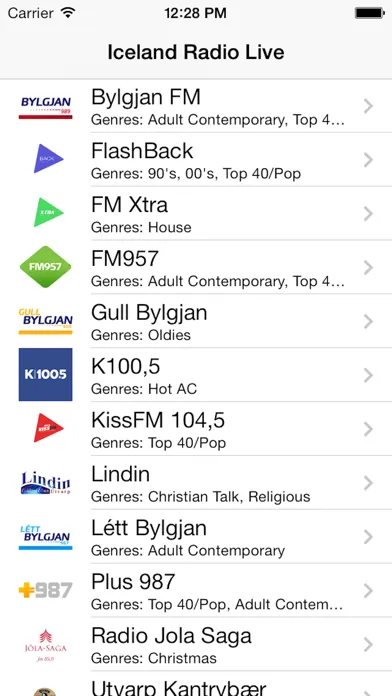 Iceland Radio Live Player (Icelandic, Ísland)应用截图