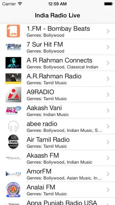 Скриншоты India Radio Live Player (Tamil / Hindi / Indian)