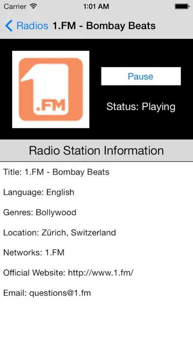 Скриншоты India Radio Live Player (Tamil / Hindi / Indian)