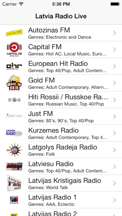 صور Latvia Radio Live Player (Latvian / Latvija / latviešu valoda)