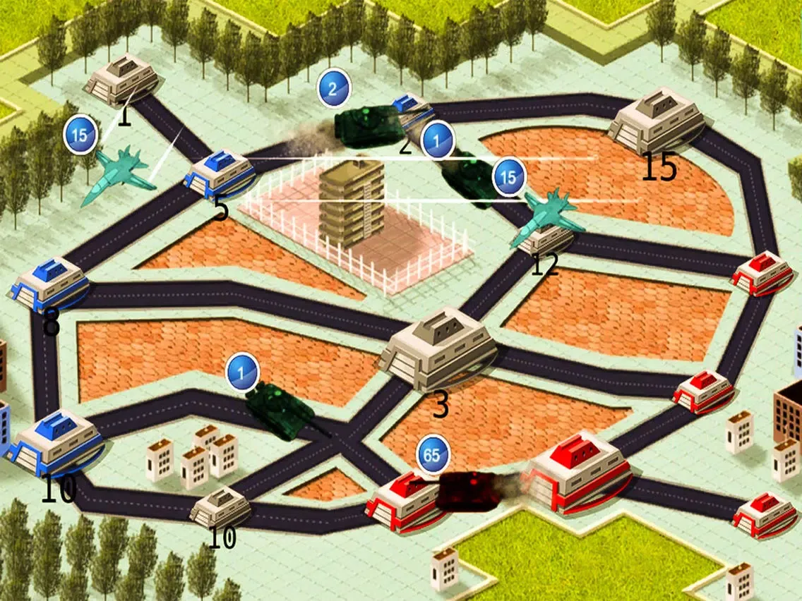 Global Tank Battle Conquest iPad 应用截图