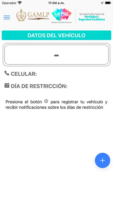 Captures d'écran de Restricción Vehicular La Paz