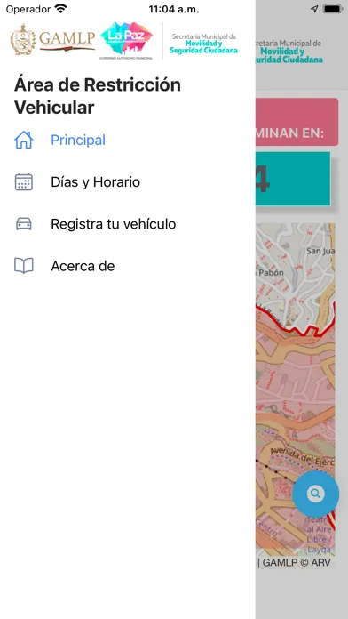 Captures d'écran de Restricción Vehicular La Paz