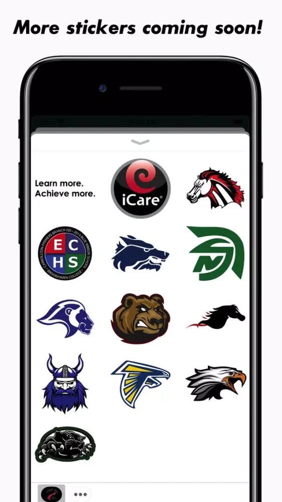 Capturas de tela do CFB Stickers for Messages