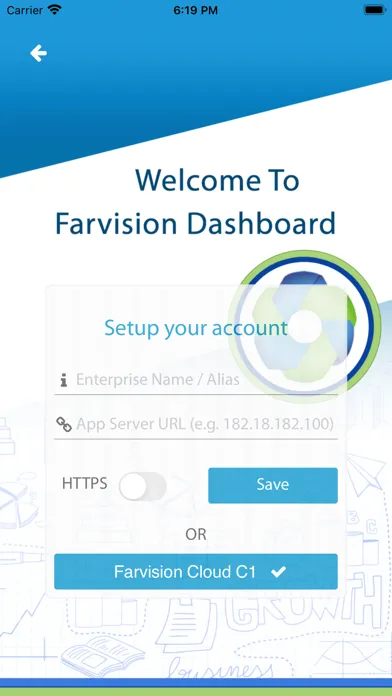 Farvision Dashboard 스크린샷