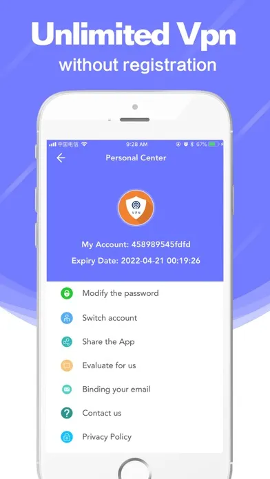 VPN-Security Proxy VPN स्क्रीनशॉट