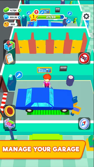 Zrzuty ekranu Arcade Garage: Car Restoration